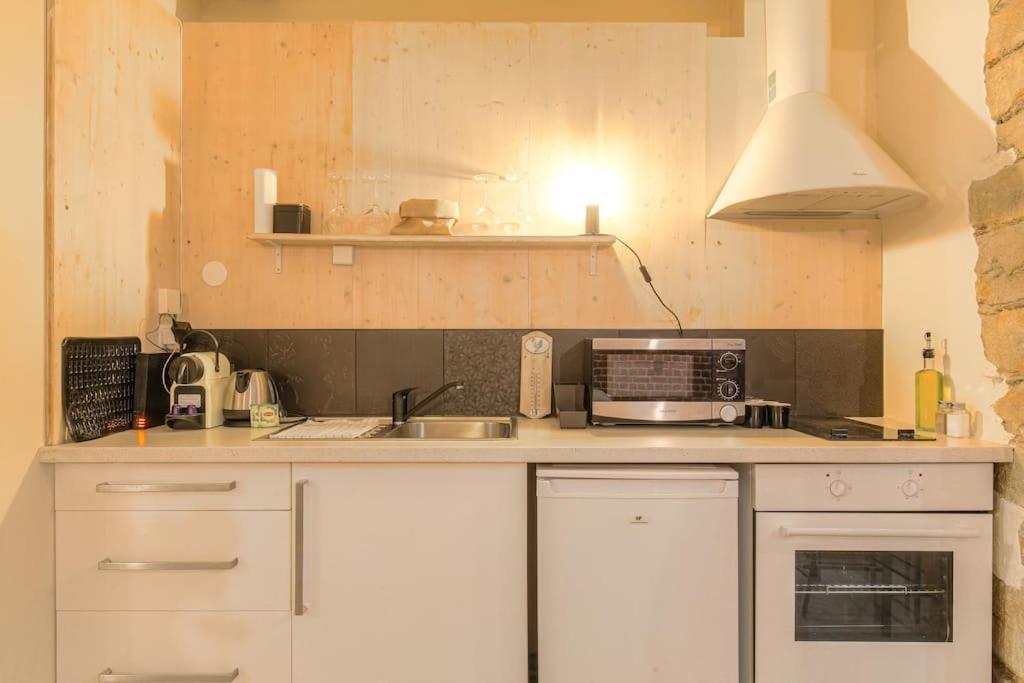 Industrial-Style Studio With Bathtub, Vieux-Лион Экстерьер фото